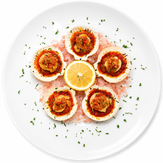 Capesante Gratinate
